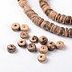 Chapelets de perles en rondelles de noix de coco naturelles COCB-O001-11-3