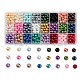 24 couleurs de perles de verre HY-JP0004-8mm-03-1