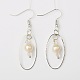 Czech Glass Bicone Beads Jewelry Sets: Earrings & Necklaces SJEW-JS00756-01-2