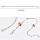 Bracelets de style européen en laiton sunnyclue pour la fabrication de bricolage MAK-SC0001-04-4