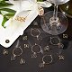 Kit fai da te per creare ciondoli in vetro di vino DIY-SZ0008-94A-5