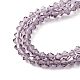 Faceted Imitation Austrian Crystal Bead Strands G-M180-4mm-26A-3