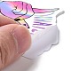 50шт голографический лазерный стиль мультяшный бумажный стикер набор этикеток DIY-G077-02-4