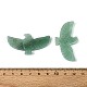 Подвески из натурального зеленого авантюрина в форме орла&nbsp;G-P563-05F-3