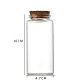 Botella de vidrio CON-WH0085-73F-1