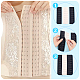 Benecreat 8 pièces 4 style polyester femmes 3 rangées x 7/9 crochets palangre corset soutien-gorge extender FIND-BC0004-65-4