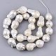 Hebras de perlas keshi de perlas barrocas naturales PEAR-Q015-016-1