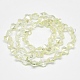 Electroplate Glass Beads Strands EGLA-N0001-29-C03-2