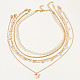 Многослойные ожерелья из сплава FS-WG3D102-02-4
