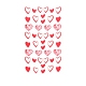 Calcomanías adhesivas para el arte del clavo del amor del día de san valentín 5d MRMJ-R109-Z-D4363-01-1