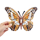 Gorgecraft Butterfly Iron Art Wall Hanging Decorations Creative Butterfly Decoration Vintage Wall Decor Christmas Party Decoration DIY-GF0001-82-3