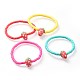 Handmade Polymer Clay Beads Kids Stretch Bracelets BJEW-JB04613-M-1
