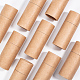 Benecreat 12 unids 20 ml burlywood tubos de cartón kraft envases redondos de papel kraft para lápices carrito de té café artesanía cosmética embalaje de regalo CBOX-BC0001-26B-A-5