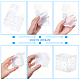 Polka Dot Pattern Transparent PVC Square Favor Box Candy Treat Gift Box CON-BC0006-22-3