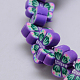 Handmade Polymer Clay Beads Strands FIMO-13X10-5-3