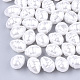Perles d'imitation en plastique ABS écologiques OACR-T012-09A-1