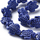 Handmade Porcelain Ceramic Beads Strands PORC-Q265-007D-3