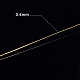 Benecreat 26gauge (0.4mm) filo d'oro leggero resistente all'appannamento per la produzione di gioielli in filo di rame CWIR-BC0001-0.4mm-KCG-2