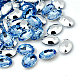 Cabuchones de diamante de imitación de acrílico de Taiwan imitación GACR-A007-10x14mm-M-2