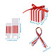 Magibeads 60 Sets 6 Farben quadratisch faltbare kreative Geschenkbox aus Papier CON-MB0001-06-3