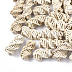 Perles de canne/en rotin manuelles WOVE-T006-043A-1