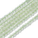 Chapelets de perles en jade naturelle nouvelle G-F596-02-2mm-1