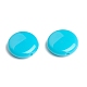 Mixtes acryliques opaques perles rondes plat X-SACR-S167-M-4