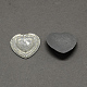Heart Resin Cabochons CRES-R128A-129-1