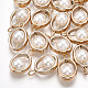 Colgantes de perlas de imitación de plástico abs PACR-T007-22-1