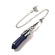 Natural Lapis Lazuli Dowsing Pendulum Big Pendants G-H285-06P-05-2