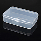 プラスチックビーズ収納ケース  直方体の  透明  8.8x5.8x2cm CON-L006-11-1