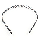 Accesorios para el cabello fornituras banda de hierro ondulado pelo OHAR-Q043-06-1