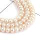 Perle de perle trois colliers à plusieurs niveaux NJEW-Q292-01-3