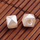 Cube Imitation Pearl Acrylic Beads OACR-L004-2582-2