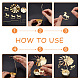 FINGERINSPIRE 2 Sets Rotary Candle Holder Snowflake & Carousel Candleholder Sliver & Gold Spinning Metal Tea Lights Candle Holder Romantic Metal Small Gift for Wedding Party Festival Home Decor DJEW-FG0001-31-3