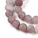 Природных фиолетовых авантюрин бисер нитей G-T106-278-4