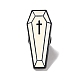 Cercueil avec épingle en émail croix JEWB-F016-10EB-1