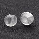 Perles en verre d'argent feuille manuelles FOIL-R054-18-2