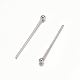 304 Stainless Steel Ball Head Pins STAS-O105-04-0.6x18mm-2