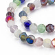 Electroplate Glass Beads Strands EGLA-T008-20-3