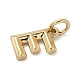 Латунь подвески KK-I382-08G-E-2