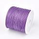 ナイロン糸  カスタム織ジュエリーにはナイロンのアクセサリーコード  紫色のメディア  0.8mm  約49.21ヤード（45m）/ロール NWIR-K022-0.8mm-06-2