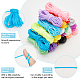 Plastic Lace Rope DIY-WH0223-45-4