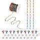 Kit de fabricación de conjunto de joyería de cadena de diy STAS-SZ0002-25-1
