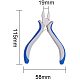 PandaHall 3 Pieces Jewelry Plier Tool - Side Cutting Plier PT-PH0001-04-2