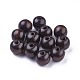 Perles en bois naturel teint WOOD-Q006-20mm-06-LF-1