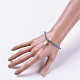 Glass Beads Stretch Bracelets BJEW-JB04760-02-4