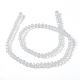 1 Strand Faceted Rondelle Opalite Beads Strands X-EGLA-F045C-01-4