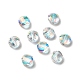 Verre imitation perles de cristal autrichien GLAA-H024-03-1