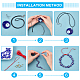 Nbeads kits de fabrication de colliers et bracelets à faire soi-même DIY-NB0001-97-3